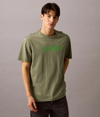 Thun CK Rêu Chữ Calvin Klein Xanh Lá