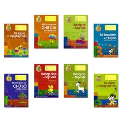 Chuẩn Bị Cho Bé Vào Lớp Một (Túi 8 Cuốn)
