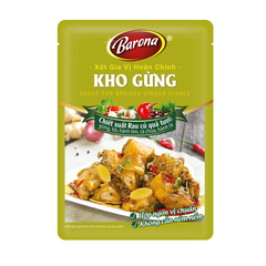 Xốt gia vị hoàn chỉnh kho gừng-Barona, gói (80g),