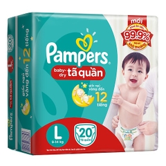 Tã quần Pamper L20