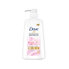 Dầu xả Dove-Óng mềm tự nhiên, hoa sen Nhật và nước gạo (610g/635ml),