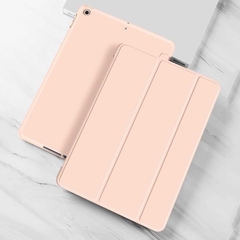 Bao da iPad Silicon Pastel - Không Khay Bút: Hồng (S49)