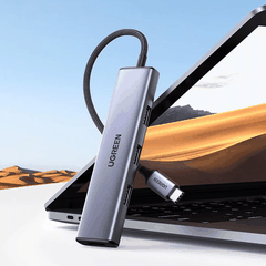 Ugreen4-trong-1: Cổng Chuyển USB-C Sang 4*USB 3.0  Ugreen 20841