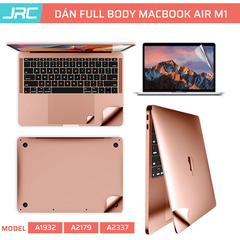 Bộ Dán Macbook Air 2020 Full Body JRC