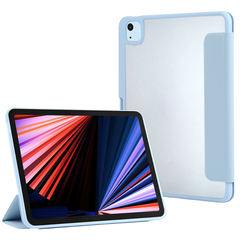[Nâng Cấp DIY] Ốp iPad Acrylic Cường Lực, Khe Đựng Bút - Sky Blue (S65)