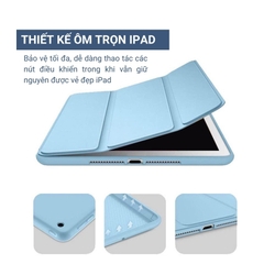 Bao da iPad Silicon Pastel - Không Khay Bút: Đen (S45)