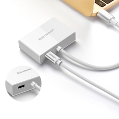 Ugreen 2-trong-1: USB-C to HDMI & VGA - Model 30843