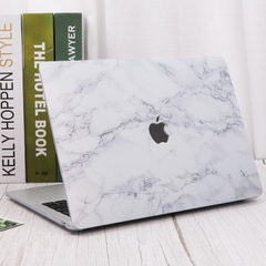 Ốp Macbook In Hình Vân Đá Trắng (C226)