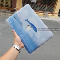 Ốp Macbook In Hình Cá Voi Nhỏ