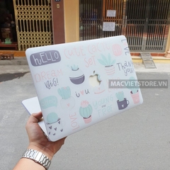 Ốp Macbook In Hình Helo Cute (C611)