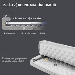 Túi Chống Sốc Kalidi Cao Cấp (T010)