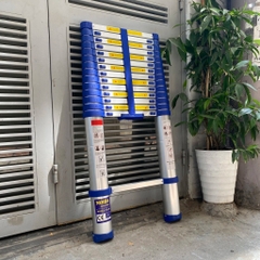 Thang nhôm rút gọn NiNDA NK-50 đai xanh cao 5m