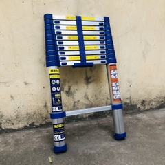 Thang nhôm rút gọn NiNDA NK-32 đai xanh cao 3m2