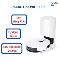 Robot Hút Bụi Lau Nhà Ecovacs Deebot N8 Pro Plus