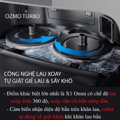 Robot Hút Bụi Lau Nhà Ecovacs DEEBOT X1 OMNI - Bản cao cấp nhất