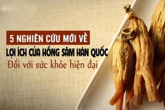 Chuyên gia dinh dưỡng chia sẻ về tác dụng vàng của hồng sâm Hàn Quốc