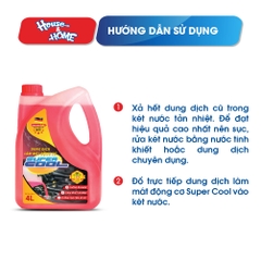 Dung dịch làm mát động cơ Super Cool - màu hồng