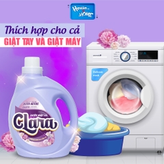 Nước giặt xả Clara - Hương nước hoa diệu kì - 2,6Kg