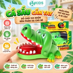 Đồ Chơi Cá Sấu Cắn Tay, Đồ Chơi Giải Trí Cho Bé Mã 2205 - XKIDS