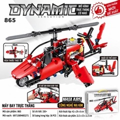 Bộ Xếp Hình Máy Bay Trực Thăng 330 Chi Tiết – Mã 865