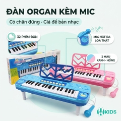 Đàn Organ Cho Bé 32 Phím Kèm Mic 3206 - Đồ Chơi XKIDS