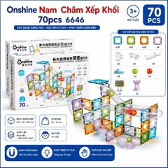 Onshine Nam Châm Xếp Khối 6646 - Xếp Hình Nam Châm Cho Bé