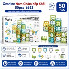 Onshine Nam Châm Xếp Khối 6653 - Xếp Hình Nam Châm Cho Bé