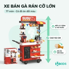 Xe Bán Đồ Ăn Nhanh Cỡ Lớn 102cm 77 Chi Tiết 889-290 Cho Bé
