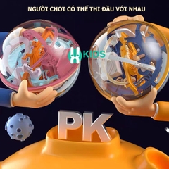 Đồ chơi quả bóng Rubik 3D giải đố mê cung Maze Ball giúp phát triển trí tuệ thông minh sư tập trung cho bé và người lớn