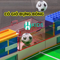 Đồ chơi bàn bóng đá cỡ lớn thi đấu đối kháng 2 người kiểu mới có tính điểm độ khó nâng cao giúp vận động giải trí cho bé