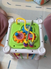 Đồ chơi khối hộp bận rộn đa năng thông minh 6in1 giáo dục sớm montessori có âm thanh phát triển toàn diện cho trẻ em