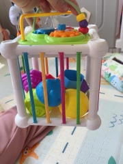 Đồ chơi khối hộp bận rộn đa năng thông minh 6in1 giáo dục sớm montessori có âm thanh phát triển toàn diện cho trẻ em