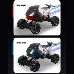 Xe Cá Mập Địa Hình Điều Khiển Từ Xa Có Phun Khói S883 - Xe Drift Cho Bé 6+