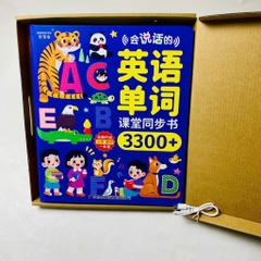 Đồ Chơi Âm Thanh Song Ngữ Anh – Trung 3300+ Từ Vựng Cho Bé – Kèm Dây Sạc