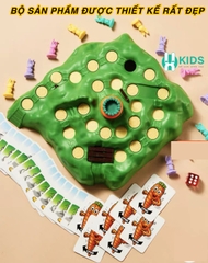 Bộ trò chơi thỏ vượt bẫy giải trí vui nhộn cho trẻ em và gia đình