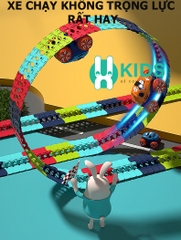 Đồ chơi đường ray tàu lượn siêu tốc vượt mọi địa hình