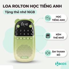 Loa Học Tiếng Anh Rolton E300 Cho Bé – Loa Tắm Ngôn Ngữ, Tặng Thẻ Nhớ 16GB