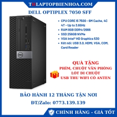 Dell Optiplex 7050 SFF, Core i5 7500, RAM 8GB, SSD 256GB