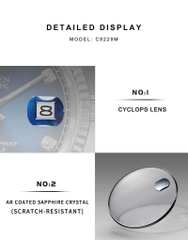 Đồng Hồ Nam Cadisen C8229M2 Automatic