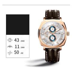 Đồng Hồ Nam Lobinni No.16053-9 Automatic