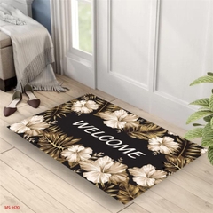 Thảm lau Chân chống trượt hình thú thấm nước cao cấp 3d 40x60cm