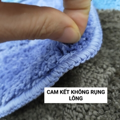 Thảm lau chân len lông cừu thấm nước nhà bếp nhà tắm phòng khách chống trượt