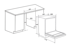 Máy Rửa Bát (Chén) SP 15 DW-S/HA