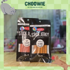 [ko dùng nữa] Stick Jerky Bowwow - Que thưởng cho chó - Vị gà, cá hồi, bò, cừu - Choowie Pet Shop