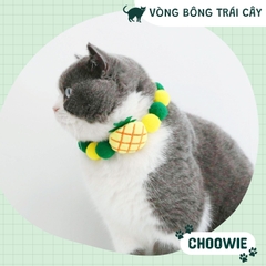 Vòng cổ bông TRÁI CÂY size 30 cm