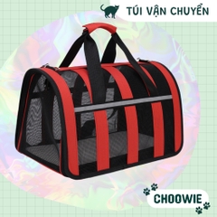 Túi lưới vận chuyển chó mèo size S, M