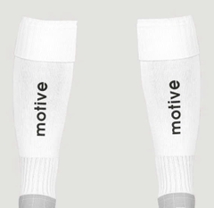Tất/ Vớ ống chân bóng đá Motive - Màu Trắng