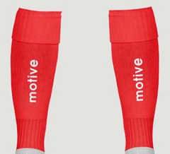 Tất/ Vớ ống chân bóng đá Motive - Màu Đỏ