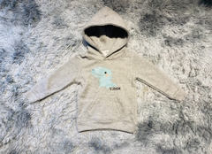 Áo khoác nỉ hoodie cho bé in hình khủng long,thời trang thu đông dành cho bé từ 2 đến 7 tuổi