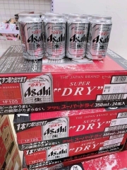Bia Asahi 350ml (thùng 24 lon)
